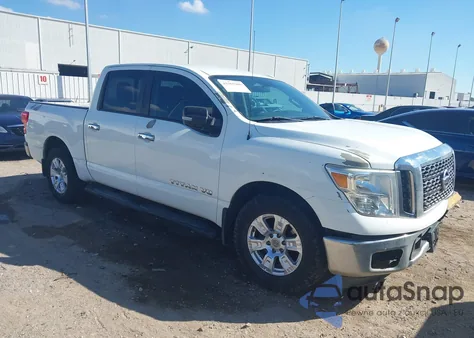 2018 Nissan Titan Sv из США, поврежденный, VIN 1N6AA1EK1JN503359